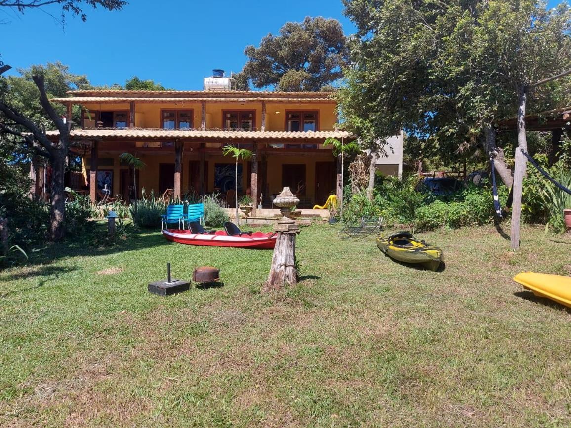 Casas E Apartamentos Da Praia, Lapinha Na Beira Do Lago Santana Do Riacho Ngoại thất bức ảnh