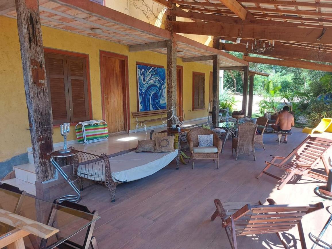 Casas E Apartamentos Da Praia, Lapinha Na Beira Do Lago Santana Do Riacho Ngoại thất bức ảnh